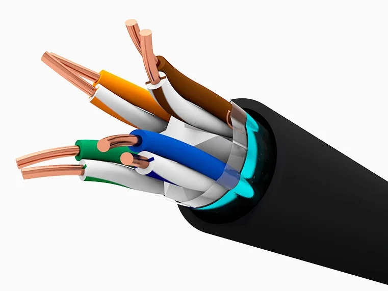 Cable CAT6 FTP Ext. 500m Rígido