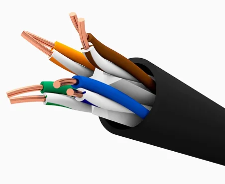 Cable CAT6 UTP Ext. 500 m Rígido cobre 100%