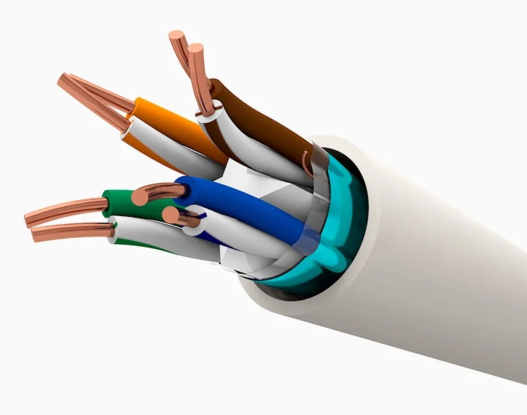 Cable CAT6A FTP 305 m LSZH Rígido Cca