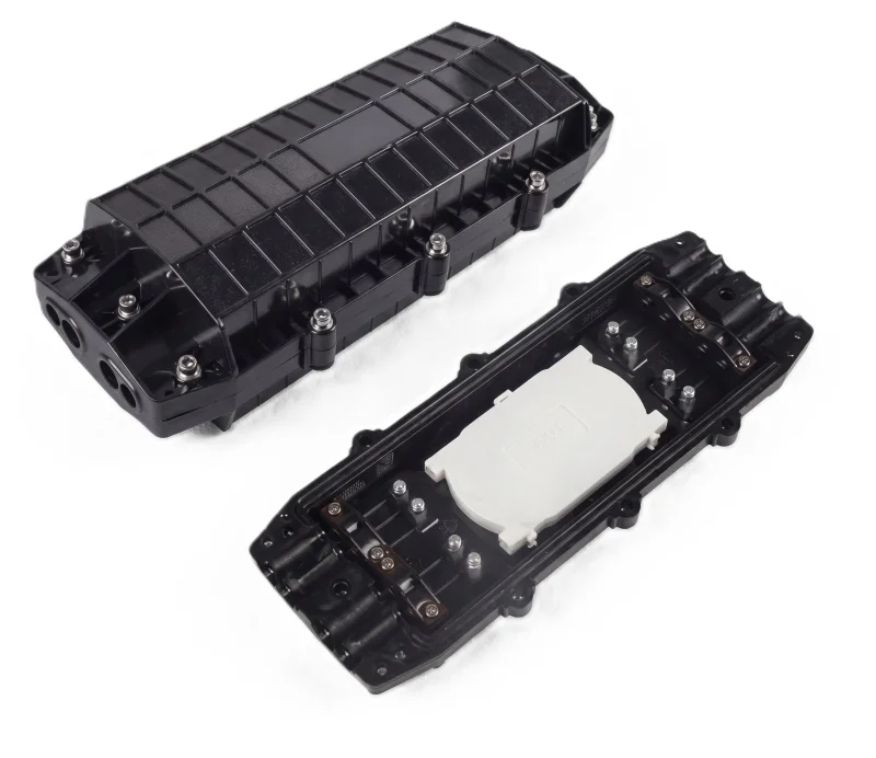 Caja enterrable para empalmes IP68 para 96 fibras
