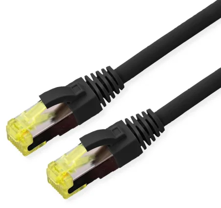 Latiguillo Cat.6A SFTP EXTERIOR 7 mts. Negro