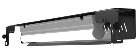Panel LED profesional 19" 1U negro
