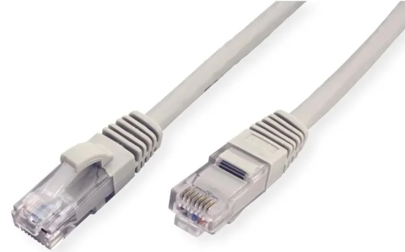 Latiguillo RJ45 0.30m CAT6A UTP Gris (PVC) Liquidación