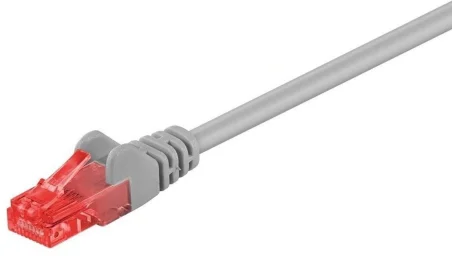Latiguillo CAT6 UTP 5m RJ45 Gris (PVC) Liquidación