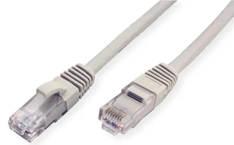 Latiguillo RJ45 3m CAT6A UTP Gris (PVC) Liquidación
