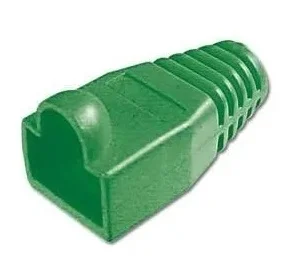 Protector conector macho rj45 (Bolsa 100 und) Color Verde