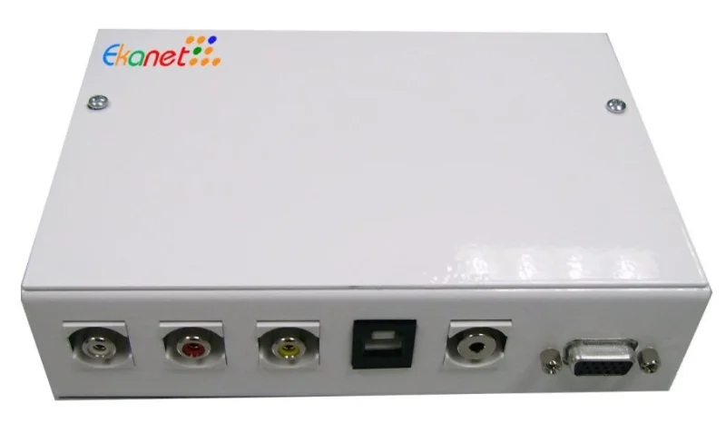 Caja metálica multimedia A