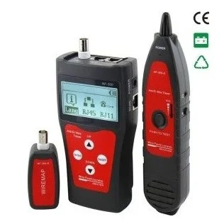 Tester  RJ45, RJ12, RJ11, Cable  COAXIAL con rastreador de cables e identificador