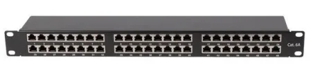 PATCHPANEL Cat6A FTP 19" 1U 48 PUERTOS