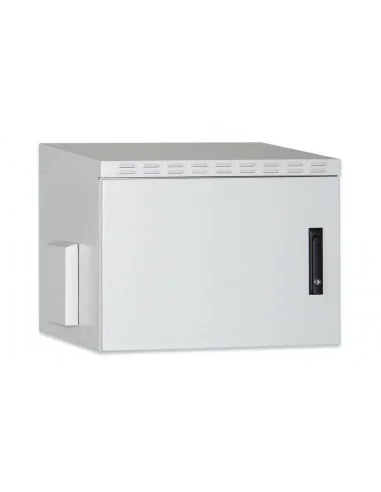 Rack mural 19" IP55 9U Fondo 450 con TEJADILLO