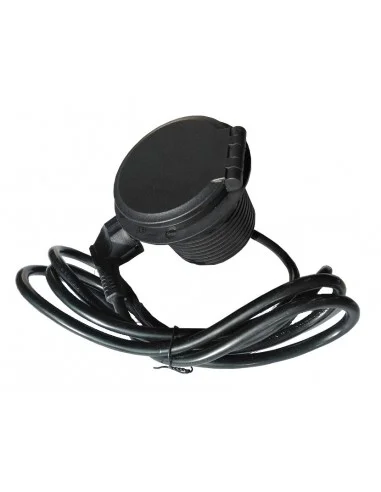Base para empotrar en mesa con cargador usb/schuko