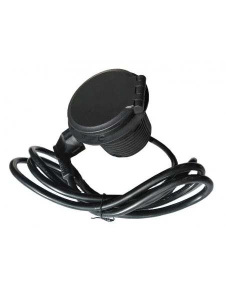Base para empotrar en mesa con cargador usb/schuko