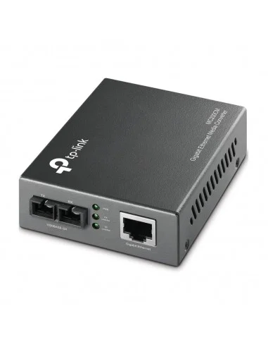 Conversor Fibra Óptica MULTIMODO Gigabit SC a RJ45