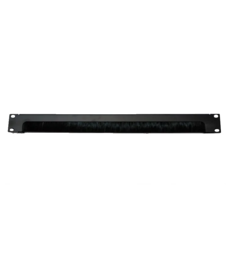 Panel 1U Guía cable Cepillo Abierto 19"