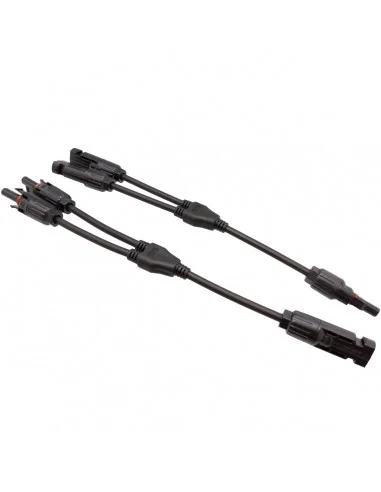Conector flexible MC4 2 in 1 out.