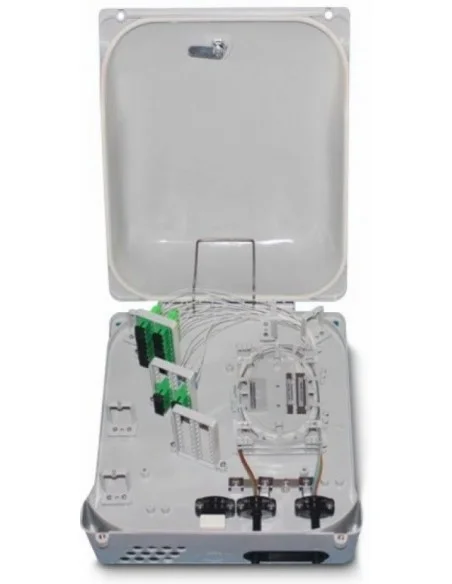 Caja fibra óptica IP65 para 48 SC Simplex