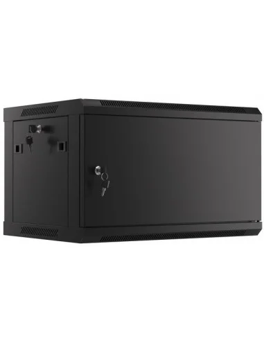 Rack mural 19" 6U F600 Puerta Metálica Ciega