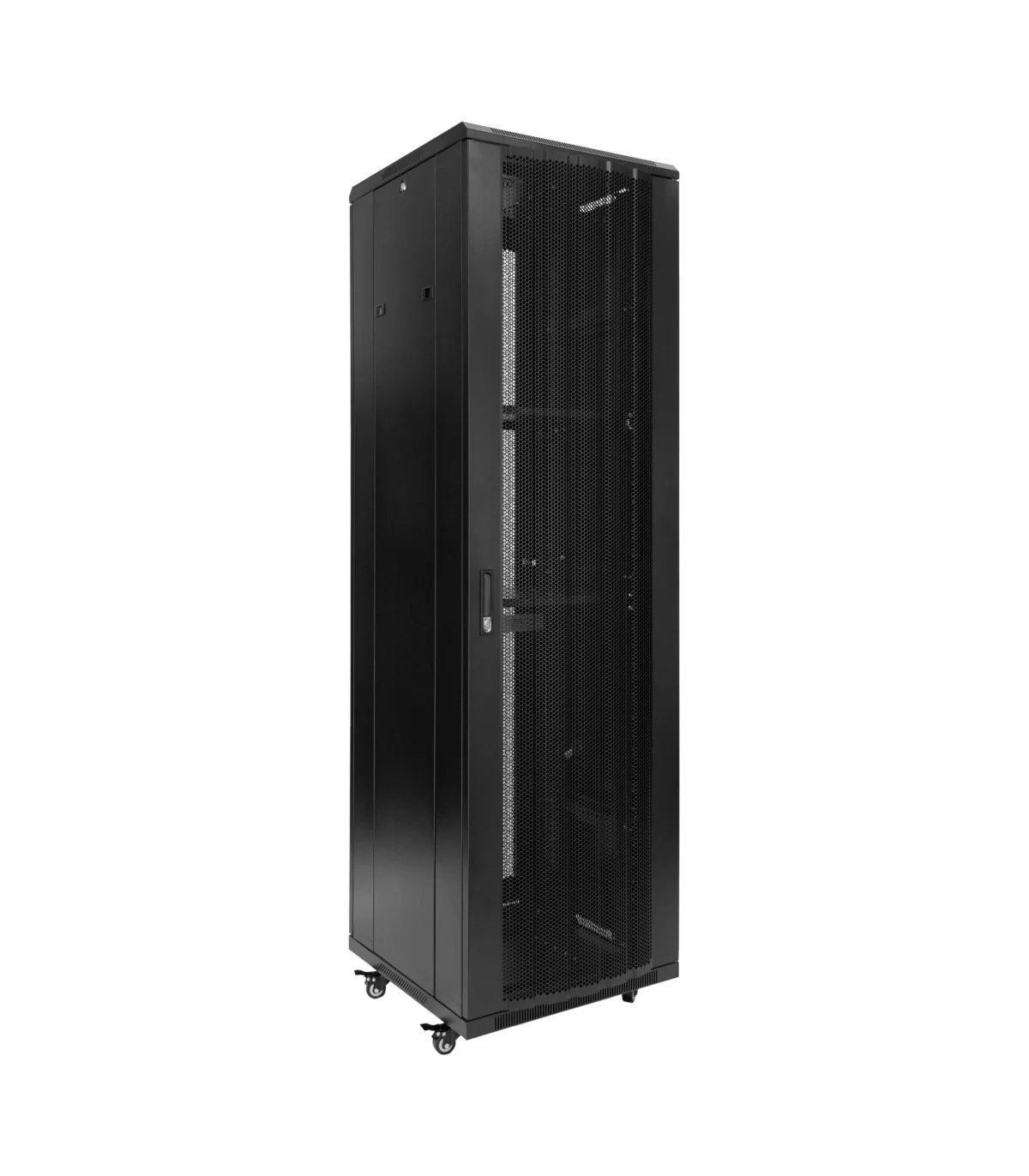 Rack KLIVES 19" 42U 800X1000 Puerta delantera y trasera perforada