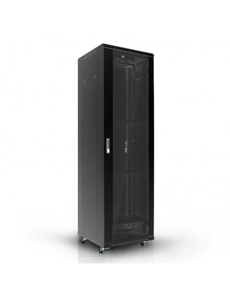 Rack KLIVES 19" 42U 600X800 Pta. Cristal y Puerta trasera ciega