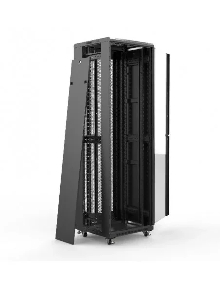 Rack 19" 42U 800X1000 Pta. Cristal y Puerta trasera perforada