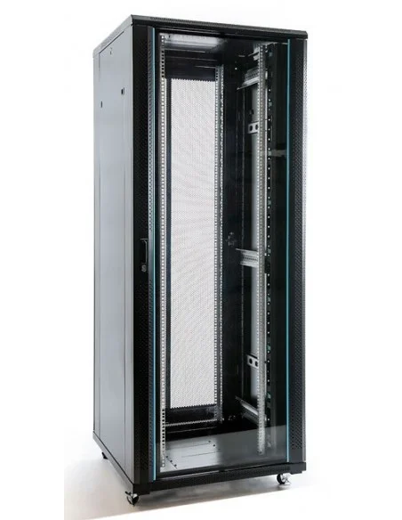 Rack 19" 22U 800x1000 Puerta delantera y trasera perforada