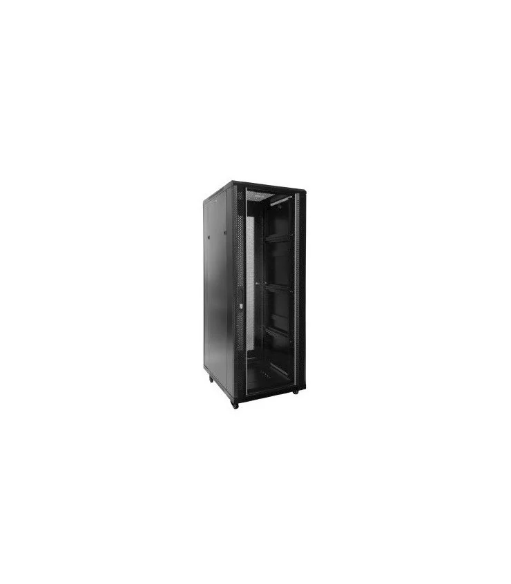 Rack KLIVES 19" 42U 600X800 Pta. Cristal y Puerta trasera perforada