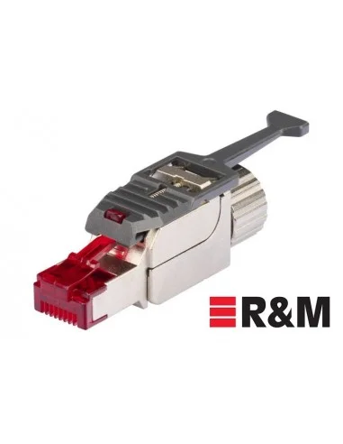 Conector FM45 EL Cat.6A blindado o no blindado AWG22 a 26 IP20 carcasa metálica R&M Slim