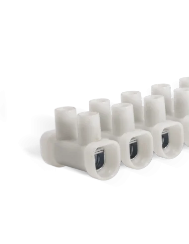 Regletas de polipropileno abocardadas 10mm